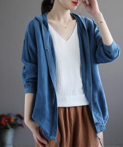 カーディガン | レディース 無地 UVカットー ライトアウター 秋コーデ 40代50代 きれいめ カジュアル フード付き エレガント 大きいサイズ 20代30代 麻混 秋服