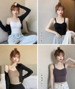 キャミソール | カップ付き タンクトップ