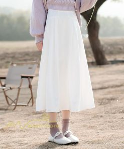 スカート | 春 夏 レディース ボトムス ロング膝下 大人 20代 30代 40代 OL ママ 母 通勤通学 お出かけ エレガント 着痩せ 上品 カジュアル シンプル
