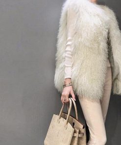 ジャケット・ブルゾン | エコファーベスト レディース韓国風ベスト