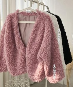 ジャケット・ブルゾン | ボアジャケットレディースふんわりブルゾン