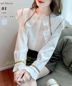 シャツ・ブラウス | ブラウス トップス プリーツ オフィスカジュアル 通勤 レディース 韓国 ファッション カジュアル エレガント 細身 優雅 着痩せ 通勤 オシャレ 上品 OL 着回し