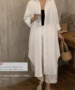 シャツ・ブラウス | シャツワンピース ロングシャツカーデ