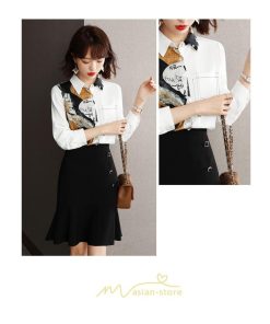 シャツ・ブラウス | シャツ ブラウス 秋冬 レディース シフォン きれいめ フォーマル 通勤 OL 春 長袖 オフィス ビジネス 綺麗 可愛い おしゃれ キレイめ カジュアル 高級感