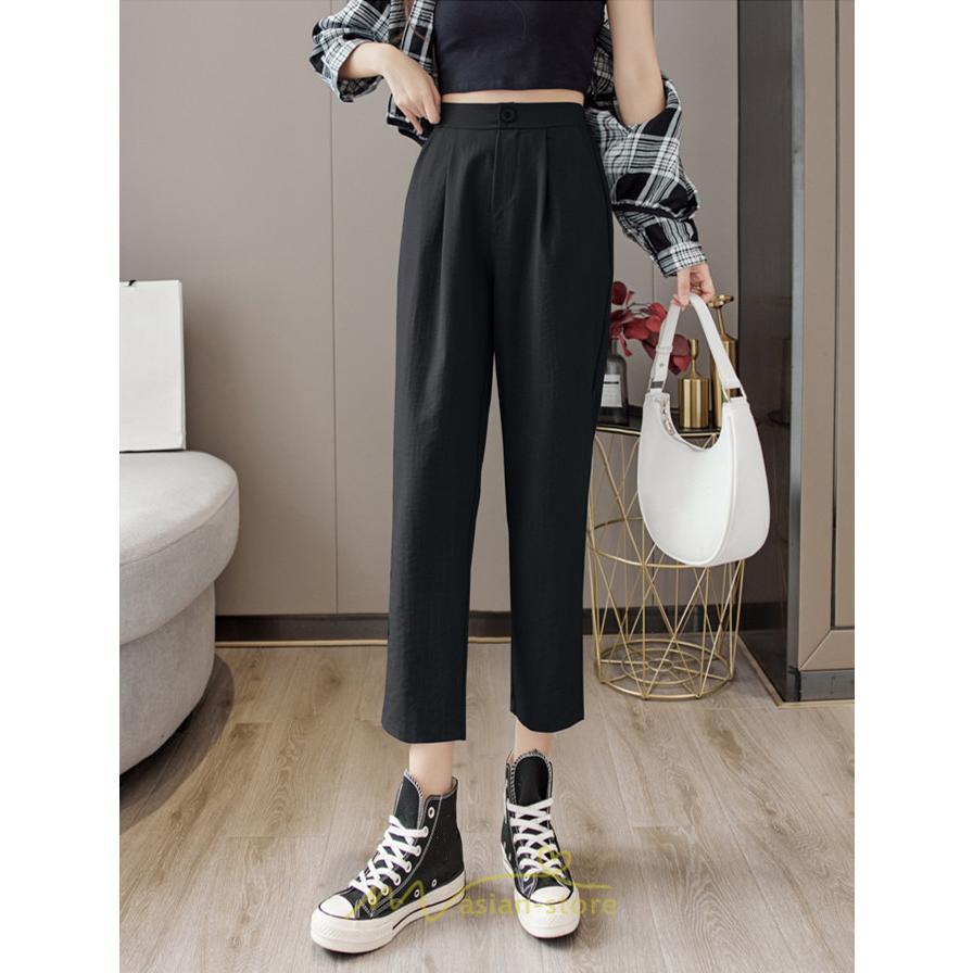 チノ・テーパード・ジョガー・スキニーパン | テーパードパンツ レディース ボトムス パンツ 麻綿風 チノパン 涼しい 接触冷感 ウエストゴム 夏パンツ 九分丈 春夏秋 可愛い 20代30代 無地 スリム 40代 大人