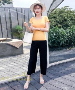 パンツ レギンス | マタニティパンツ 9分丈 レディース 着痩せ 無地 ワイドパンツ パンツ ボトムス 大きいサイズ 薄手 サマー 夏 ガウチョパンツ おしゃれ 新作 ゆったり ボトムス