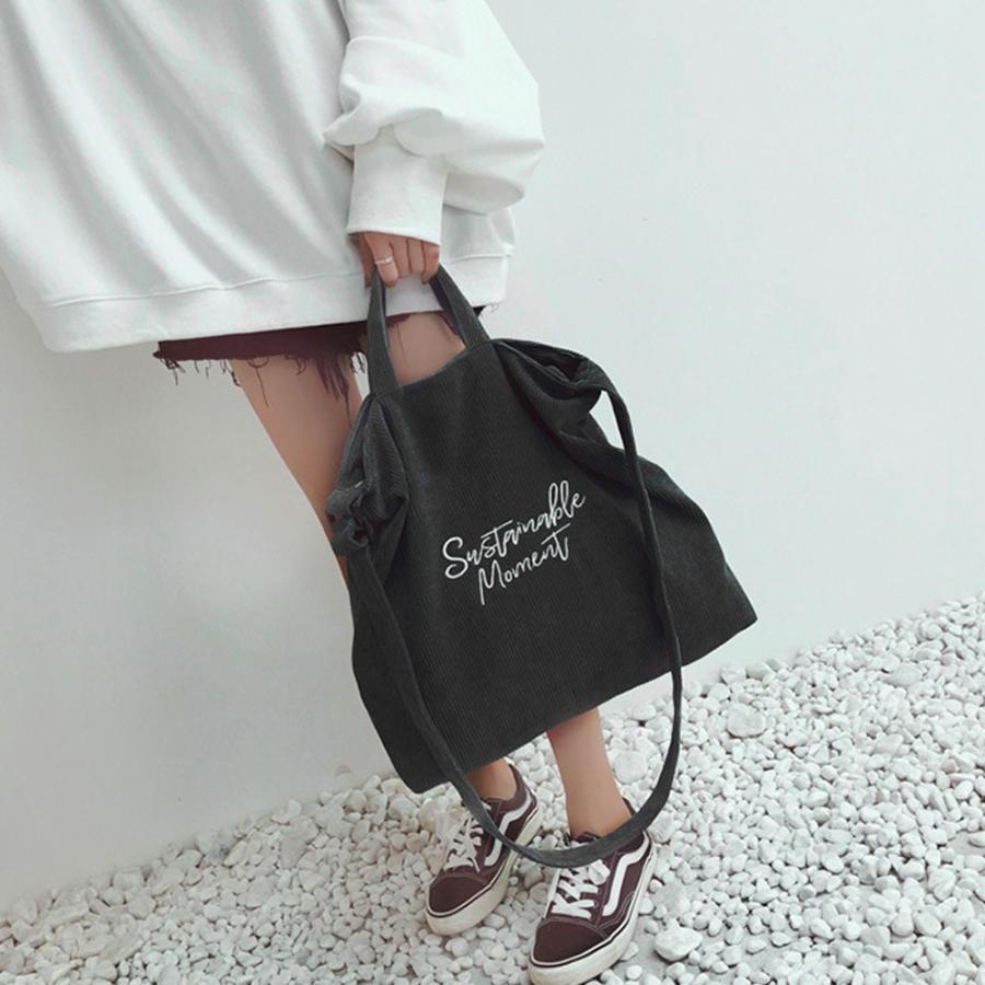 ショルダーバッグ | キャンバスバッグ レディース 刺しゅう 2way 大容量 トートバッグ