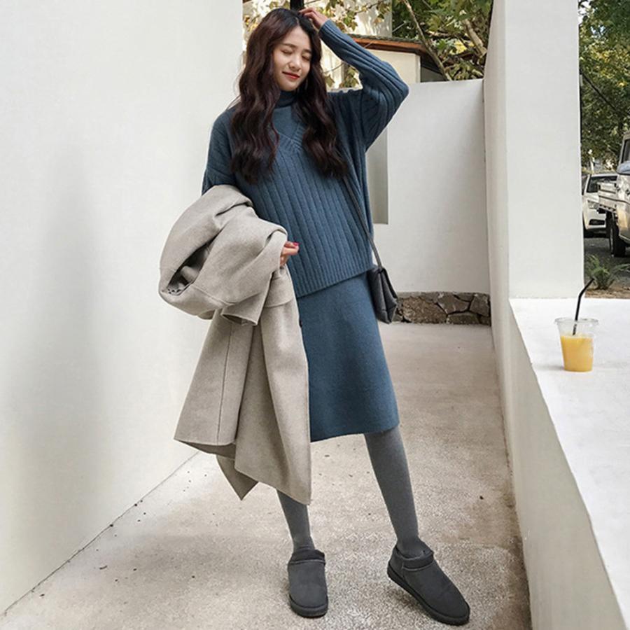 ニット・セーター | 韓国風 ニット セットアップ レディース