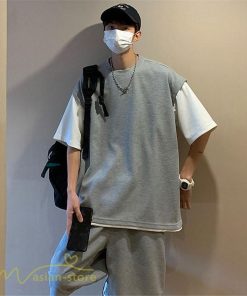 Tシャツ | Tシャツ メンズ 半袖 重ね着風 レイヤード 無地 ゆったり クルーネック カットソー 20代 30代 おしゃれ 無地 大きいサイズ シンプル 40代 カジュアル お出かけ