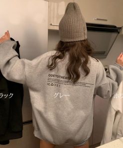 パーカ | 裏起毛 オーバーサイズ プルオーバー 体型カバー 長袖 トップス トレーナー スウェット レディース