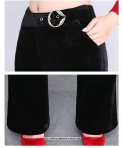 チノ・テーパード・ジョガー・スキニーパン | ロングパンツ レディース パンタロン ハイウエスト ベルベット 裏起毛 ストレート 着痩せ 通勤 OL ワイド 送料無料 オフィス 美脚ライン オシャレ ゆったり