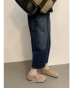 ローファー | モカシン レディース モカシンシューズ カジュアルシューズ 内ボア ファー シンプル ぺたんこ 秋 冬 柔らかい あったか 痛くない もふもふ 2022新作