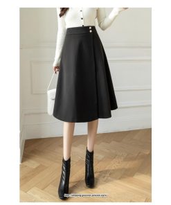 スカート | 秋 冬 レディース ボトムス ロングフレア ミモレ丈Aライン30代 40代 50代 着やせ 上品 秋冬 ラシャ 2022新作 通学 通勤