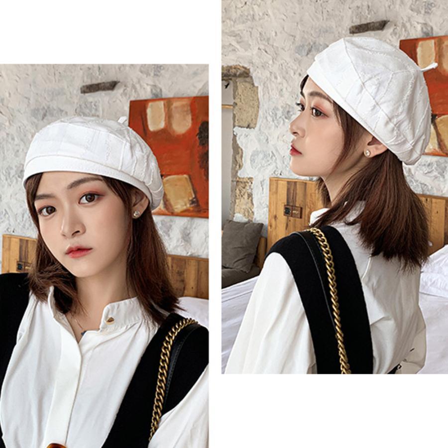 ベレー帽 | 帽子 シンプル レディース 大人 トレンド感 カジュアル ハット おしゃれ キャップ 可愛い