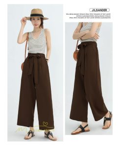 ワイドパンツ | ガウチョパンツ レディース 春 夏 秋 ボトムス 40代 美脚 無地 9分丈 ロング丈 ハイウェスト カジュアル 20代 可愛い 普段着 上品 ゆったり 30代