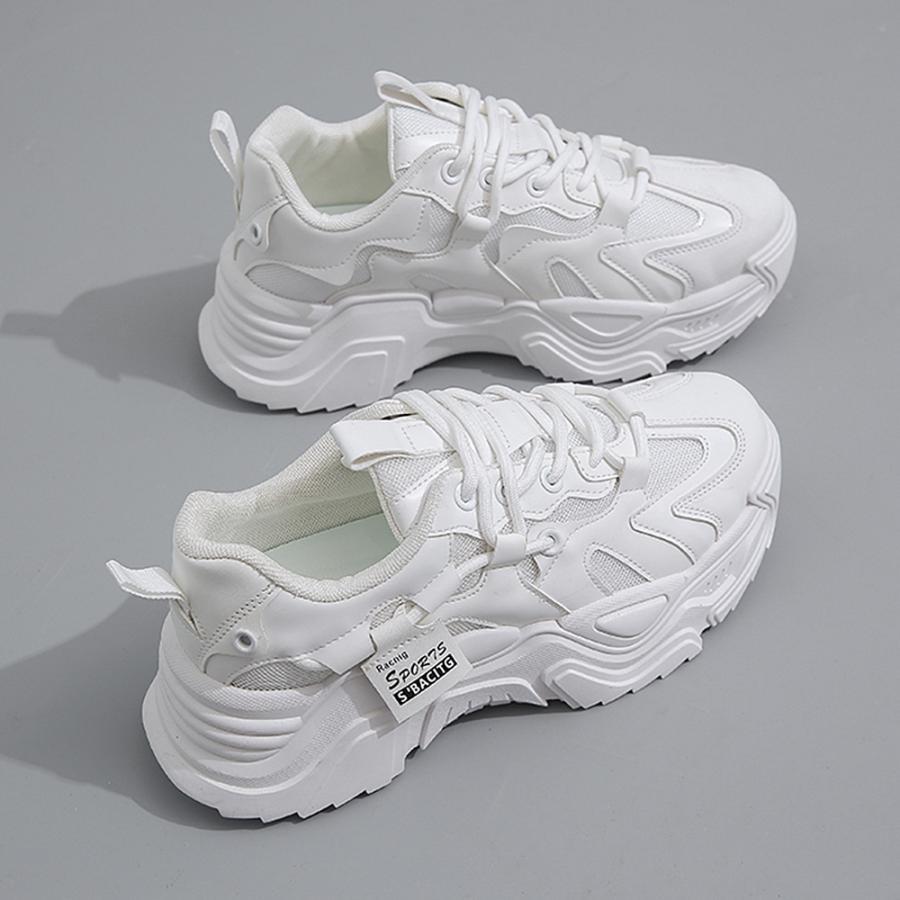 ショートブーツ | 厚底スニーカー レディース 韓国風