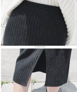 ひざ丈スカート | ニットスカートレディース大人セクシー