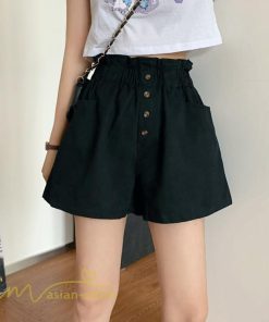 ショートパンツ | レディース サマーパンツ 夏コーデ 新作 おしゃれ ハイウエスト 無地 きれいめ 女性着 アウトドア ゆったり お出かけ パンツ ワイドパンツ 日常