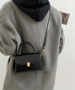 ショルダーバッグ | レトロショルダーバッグPUレザー2way