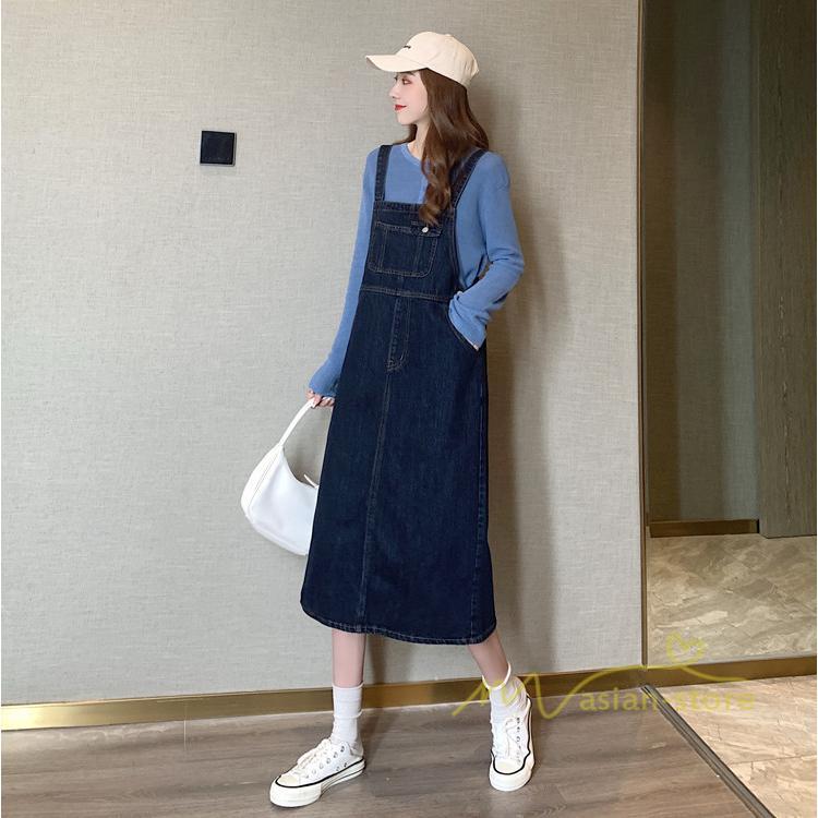 オーバーオール サロペット | デニムサロペットスカート レディース 40代 春夏 デニムワンピース レディス ボトムス ジャンバースカート カジュアル 無地 サロペット ストレート 着痩せ