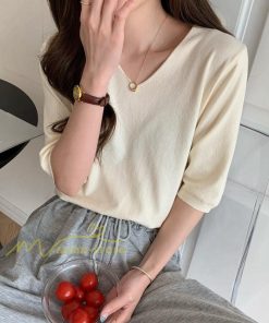 tシャツ・カットソー | Tシャツ レディース 半袖 トップス カジュアル Tシャツ 大きい ゆるTシャツ ゆるカットソー Vネック 20代30代40代50代 上品 上品 お出かけ 通勤通学 着回し