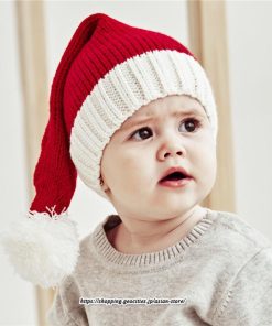 レディース | サンタ帽子 クリスマス 厚手 2022 サンタクロース 帽子 ふわふわ パーティー コスプレ サンタ 仮装 接客 子供 大人 イベント ニット 2type 親子