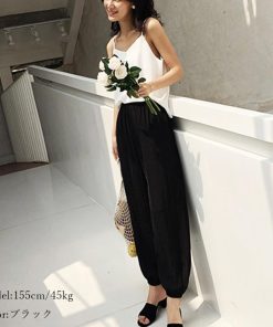 サルエルパンツ | パンツ ロング ハイウエスト ボトムズ