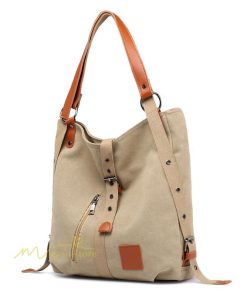 女性用バッグ | ショルダーバッグ リュック バッグ カバン レディース 帆布バッグ ズック カジュアル 旅行 肩掛け 手提げ シンプル エコバッグ ハンド 通勤通学 洗え 便利 収納