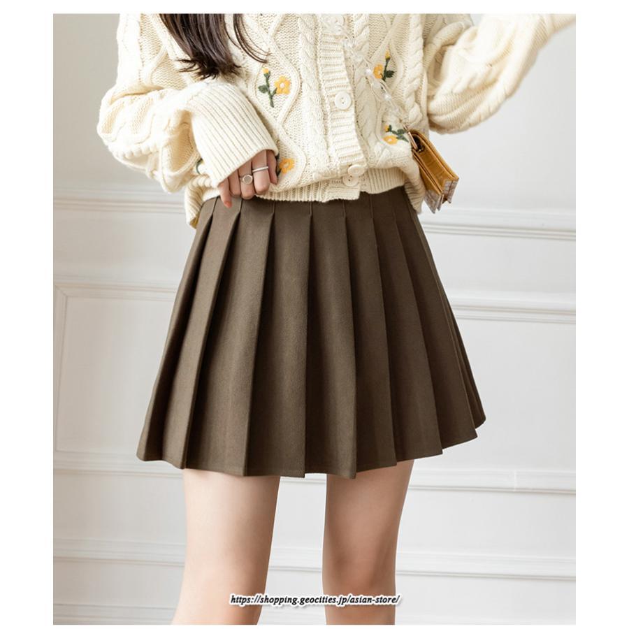 スカート | プリーツミニレディース キュロット可愛い 着痩せ 秋物 秋服 秋冬 キレイめ オシャレ 通学通勤 30代 20代 50代 40代