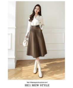 スカート | ロング レディース ロングフレア冬 ミモレ丈 暖かい ボトムス ロング丈 膝下 30代 40代 50代 通勤 ラシャ 暖か 通学 2022年秋冬