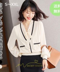 シャツ・ブラウス | ブラウス シャツ レディース 上品 リボン きれいめ 通勤 OL ビジネス ゆったり フォーマル 上品 フェミニン お出かけ 20代 50代 40代 30代 高品質