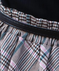 ひざ丈スカート | レディース 膝丈 ベルト付き フレアスカート スカート Aライン スカート ハイウエスト