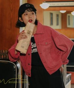 デニムコート | レディース デニムジャケット ジージャン カジュアル Gジャン ショート丈 ボタン ポケット アウター ラペル ゆったり ジャケット 無地 長袖 シンプル 学生風