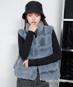 ベスト | ボリュームフェイクファーファー毛皮レディース 冬 フェイクファー 毛皮コート アウター ノースリーブ ふわふわ ジレ 前開き 秋冬