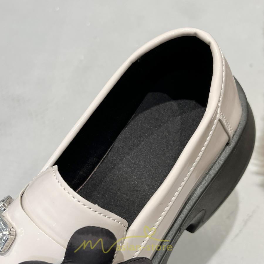 ローファー | 学生 女子 レディース 通学 通勤 学生靴 学校 軽量 花飾り 可愛い 上品 キレイめ 疲れにくい 痛くない 送料無料 フォーマル コンフォート