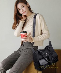 女性用バッグ | ショルダーバッグ レディース 斜めがけ 女の子 軽量 多収納 無地 肩掛けバッグ ママバッグ 2way 大人っぽい カジュアル 旅行 買い物 仕事 通勤 オフィス