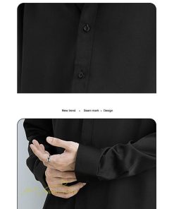 シャツ | トップス メンズ 長袖 ジャケット カジュアル無地 ゆったり メンズ オーバーライトアウター メンズ長袖シャツ