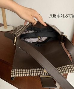 ショルダーバッグ | 千鳥格子 千鳥柄 女性