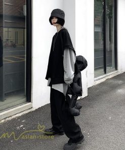 パーカー | 不規則 トップス レディース 2021新作 ワイドプルオーバー フードなし Tシャツ 長袖 インナー 日常感 着回し ゆったり 単品売り カジュアル