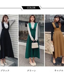 ワンピース | ジャンパースカート サロペットワンピース