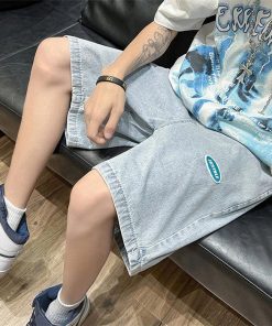 ハーフパンツ ショート | デニム ショートパンツ デニムパンツ メンズ ゆったり ワイドパンツ 5分丈 夏新作 サマーパンツ ジーンズ カッコウイイ ジーパン 夏服 ハーフパンツ おしゃれ