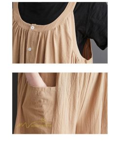 オーバーオール サロペット | サロペット オーバーオール オールインワン きれいめキャミサロペット パンツ レディース サロペットワイドパンツ 無地 シンプル ガウチョパンツ ロング丈