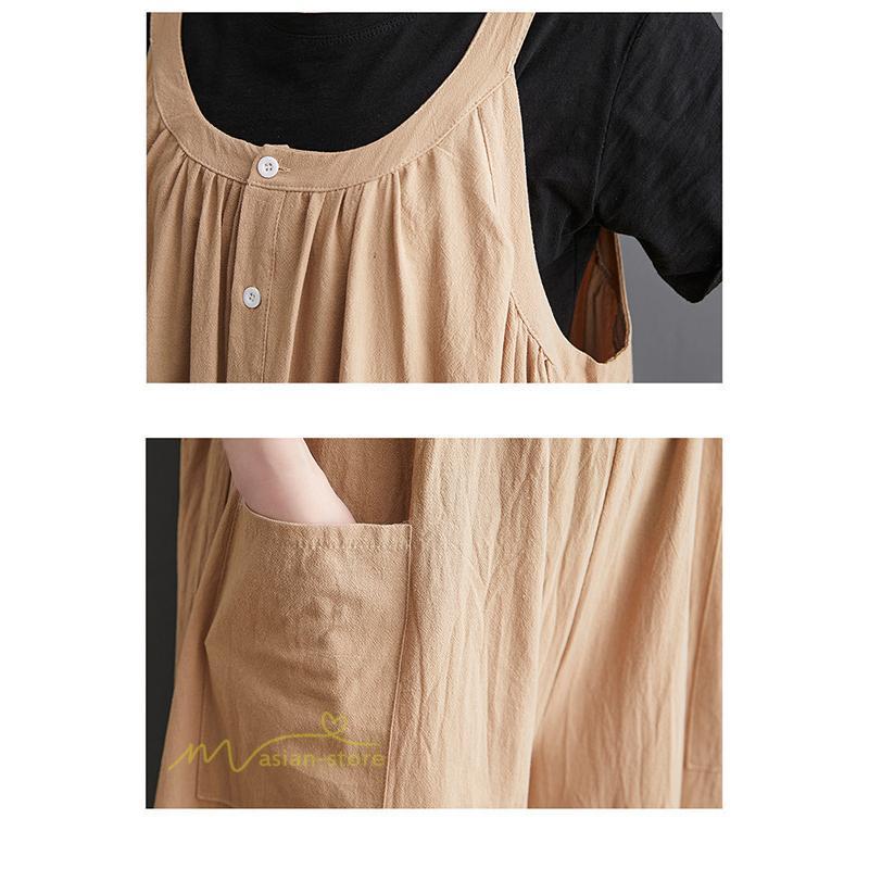 オーバーオール サロペット | サロペット オーバーオール オールインワン きれいめキャミサロペット パンツ レディース サロペットワイドパンツ 無地 シンプル ガウチョパンツ ロング丈