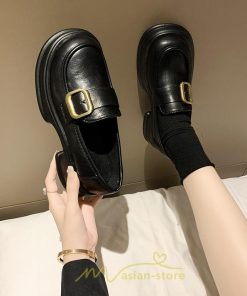ローファー | レディース 靴 シューズ レザー調 合皮 厚底 履きやすい 韓国風 人気 クラシック 可愛い パンプス 通勤 春 夏 通学 冬 学生靴 秋