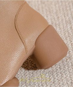 ショートブーツ | ブーツ レディース 厚底靴 疲れない 歩きやすい おしゃれ ファスナー 美脚 太ヒール カジュアル 通勤 高級感 個性的 通学 お出かけ 旅行