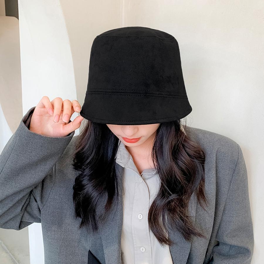 帽子 | バケットハット スエード調レディース帽子