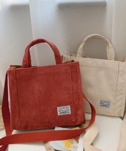 ショルダーバッグ | コーデュロイ ミニトートバッグ 3way