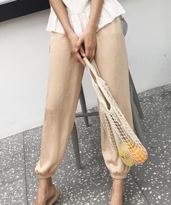 サルエルパンツ | パンツ ロング ハイウエスト ボトムズ