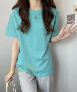 ｔシャツ・カットソー | Tシャツ レディース 半袖 カジュアル ゆったり お洒落 可愛い カットソー クルーネック 20代30代40代50代 通勤通学 着痩せ 春夏 お出かけ 着回し 無地人気 上品