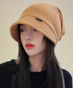 ニット帽 | ニットキャスケット レディース 防寒対策